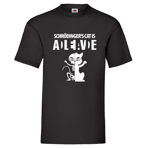 Men T-Shirt "Schrödinger's Cat"