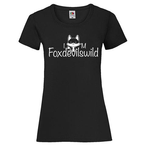 Woman T-Shirt "Foxdevilswild"