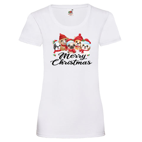 Woman T-Shirt "Merry Christmas"