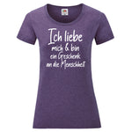 Woman T-Shirt "Ich liebe mich" 4 Farben