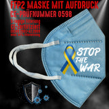 FFP2 Maske "Stop The War" 8 Farben