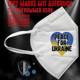 FFP2 Maske "Peace Heart" 8 Farben