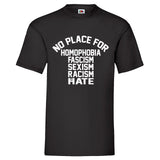 YouDesign T-Shirt S / Schwarz Men T-Shirt "No Place For" 3 Farben