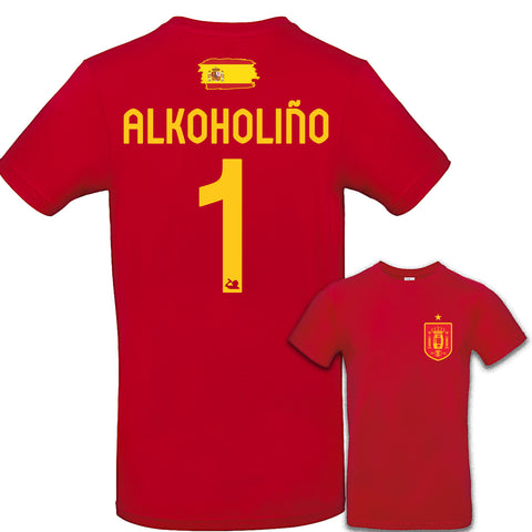 Party Shirt "Spanien Trikot Part 1" 19 Namen