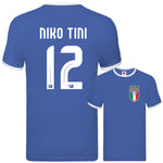 Party Shirt "Italien Trikot Part 2" 16 Namen oder eigener Name (Copy)