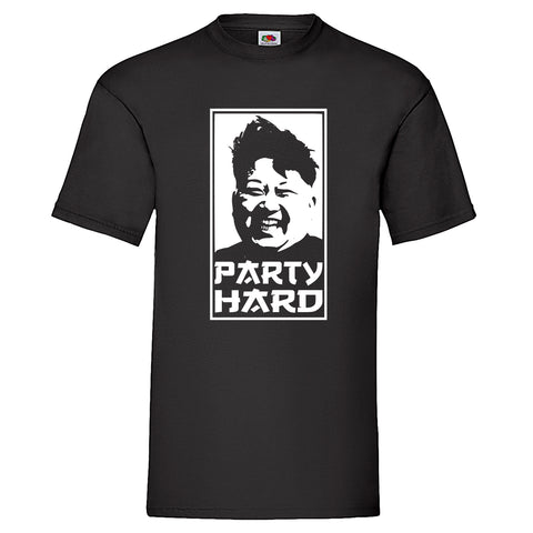 Party Shirt "Party Hard Kim" 4 Farben