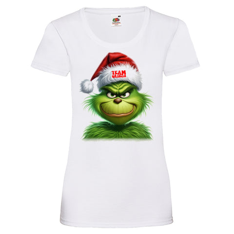 Woman T-Shirt "Team Grinch"