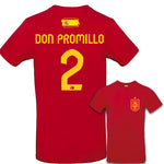 Party Shirt "Spanien Trikot Part 1" 19 Namen