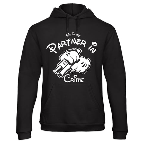 Hoodie "He is my Partner"