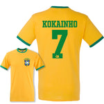 Party Shirt "Brasilien Trikot" 17 Namen oder eigener Name