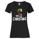Woman T-Shirt "No Merry Christmas"