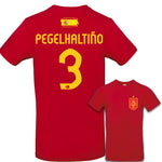 Party Shirt "Spanien Trikot Part 1" 19 Namen