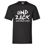 Men T-Shirt "Und Zack"