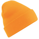 YouDesign Cap Flourescent Orange Beechfield Beanie in 47 Farben