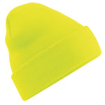 YouDesign Cap Flourescent Yellow Beechfield Beanie in 47 Farben