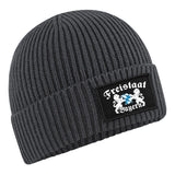 YouDesign Cap Graphite Beechfield Patch Mütze "Freistaat Bayern"