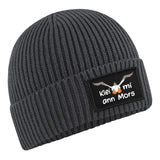 YouDesign Cap Graphite Beechfield Patch Mütze "Klei Mi Ann Mors"