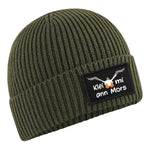 YouDesign Cap Olive Beechfield Patch Mütze "Klei Mi Ann Mors"