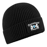YouDesign Cap Schwarz Beechfield Patch Mütze "Freistaat Bayern"