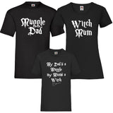 YouDesign T-Shirt Family Shirt "Muggle Witch"