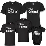 YouDesign T-Shirt Family Shirt "The Original The Remix"