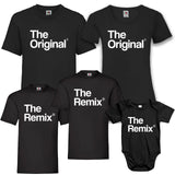 YouDesign T-Shirt Family Shirt "The Original The Remix"