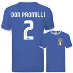 YouDesign T-Shirt S / Don Promilli Party Shirt "Italien Trikot Part 1" 16 Namen oder eigener Name