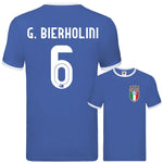 YouDesign T-Shirt S / G. Bierholini Party Shirt "Italien Trikot Part 1" 16 Namen oder eigener Name