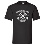 YouDesign T-Shirt S Men T-Shirt "Einmal mit Profis"