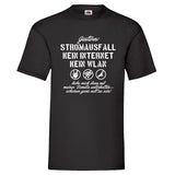 YouDesign T-Shirt S Men T-Shirt "Stromausfall"