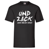 YouDesign T-Shirt S Men T-Shirt "Und Zack"