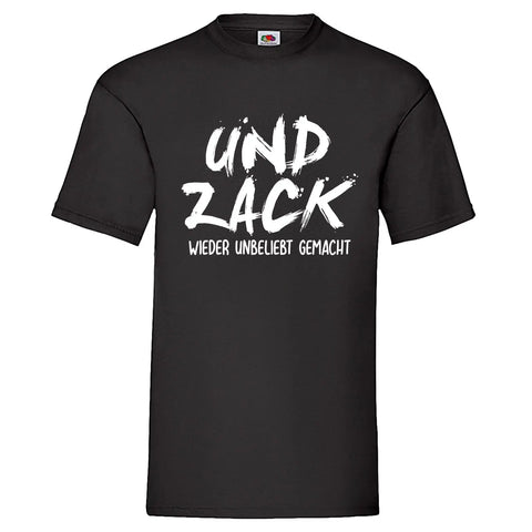YouDesign T-Shirt S Men T-Shirt "Und Zack"