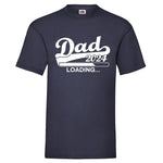 YouDesign T-Shirt S / Navy Men T-Shirt "Dad 2024 Loading" 6 Farben