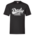 YouDesign T-Shirt S / Schwarz Men T-Shirt "Dad 2024 Loading" 6 Farben