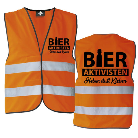 YouDesign T-Shirt S Weste "Bier Aktivisten"