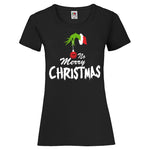 YouDesign T-Shirt XS / Schwarz Woman T-Shirt "No Merry Christmas"