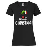 YouDesign T-Shirt XS / Schwarz Woman T-Shirt "No Merry Christmas"
