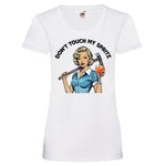 YouDesign T-Shirt XS / Weiß Woman T-Shirt "Spritz" 2 Farben