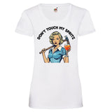 YouDesign T-Shirt XS / Weiß Woman T-Shirt "Spritz" 2 Farben