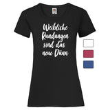 Woman T-Shirt "Weibliche Rundungen" 4 Farben