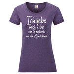 Woman T-Shirt "Ich liebe mich" 4 Farben