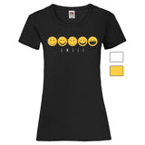 Woman T-Shirt "Smile" 3 Farben