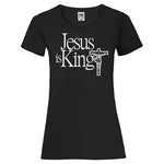 Woman T-Shirt "Jesus Is King" 2 Farben