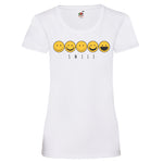 Woman T-Shirt "Smile" 3 Farben