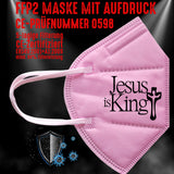 FFP2 Maske "Jesus Is King" 3 Farben