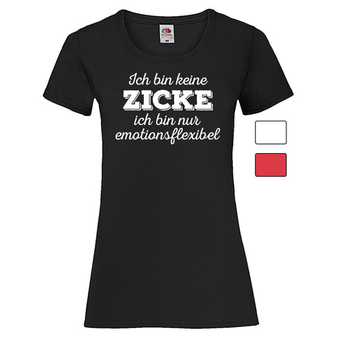 Woman T-Shirt "Keine Zicke" 3 Farben