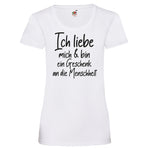 Woman T-Shirt "Ich liebe mich" 4 Farben