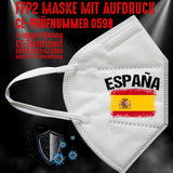 FFP2 Maske "Spanien España" 4 Farben