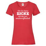 Woman T-Shirt "Keine Zicke" 3 Farben