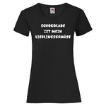 Woman T-Shirt "Schokolade" 2 Farben